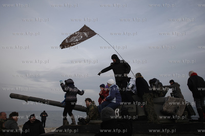 Sopot. Wielka Orkiestra Swiatecznej Pomocy. Przejazdzka...