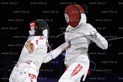 Gdańsk. Hala AWFiS. Puchar Świata we Florecie Kobiet...