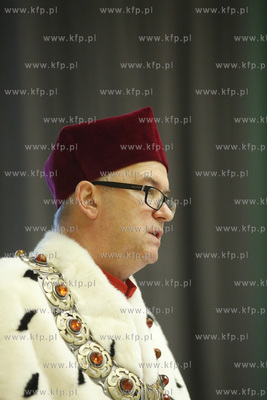 Aula wydziału Prawa i Administracji Uniwersytetu Gdańskiego....