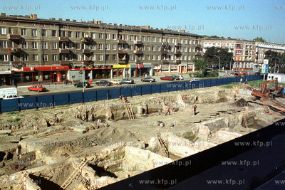 Gdansk, dawny parking przy ul. Rajskiej przed budynkiem...