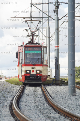 Tramwaj KONSTAL 105N (NA) na Podwalu Przedmiejskim...