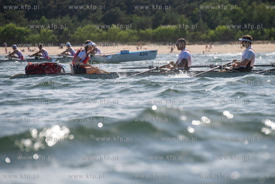 Brzeźno. Mistrzostwa Europy w Wioślarstwie Morskim....
