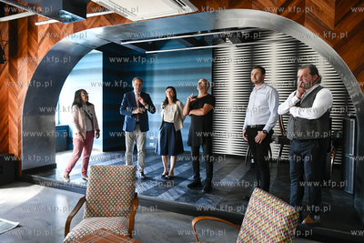 Konferencja dot. otwarcia klubu KOT (dawniej Rudy Kot)....