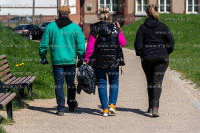 Gdańsk, Śródmieście. Akcja Sprzątanie Świata...