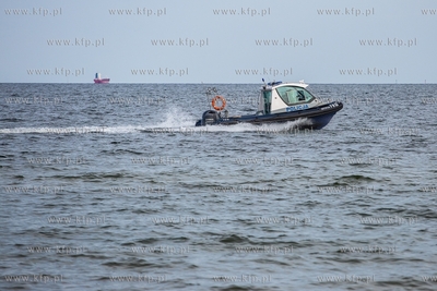 Gdynia,  Patrol Policji  Odziału Wodnego. 09.09.2018...