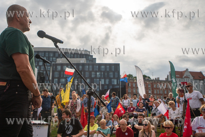 Plac Solidarności. Tour de Konstytucja PL - Gdańsk....