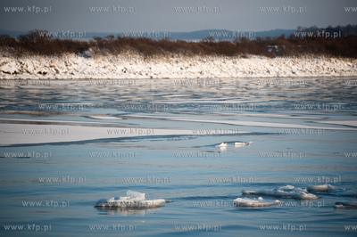 Gdansk. Zimowe mrozne popoludnie na Gorkach Zachodnich....
