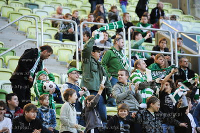 Gdansk. PGE Arena. Mecz o mistrzostwo Ekstraklasy....