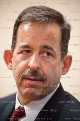 Gdansk. Urzad Miejski. Konferencja prasowa z udzialem...