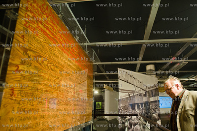 Gdansk. Narodowe Muzeum Morskie. Otwarcie multimedialnej...