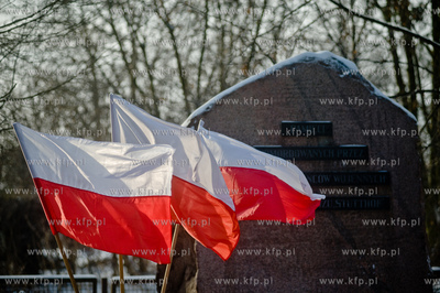 Pruszcz Gdanski. Pomnik upamietniajacym ofiary obozu
Stutthof,...