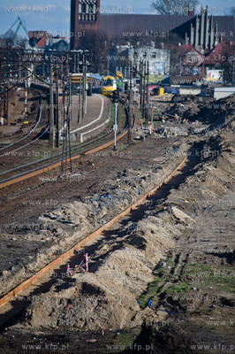 Gdansk. Remont i rozbudowa dworca kolejowego PKP we...