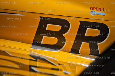 Gdynia. Lotnisko Kosakowo. Konferencja prasowa poprzedzajaca...