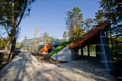 Gdansk. Oliwskie Zoo. Przyjazd czterech lwow, trzech...