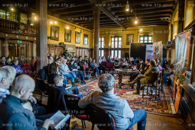 Gdansk. Nadbaltyckie Centrum Kultury. Promocja ksiazki...
