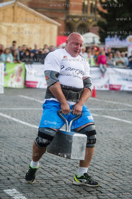 Gdańsk. Targ Węglowy. Zawody Pucharu Polski Strong...