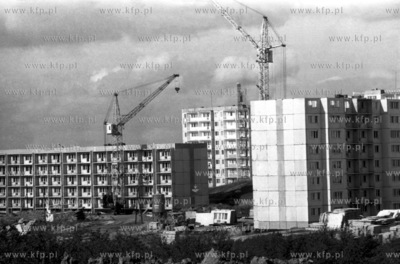 Osiedla Gdansk Piecki nazywane popularnie Morena. 18.09.1980...