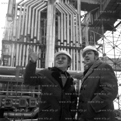 Rafineria Gdanska na kilka przed oficjalnym uruchomieniem....